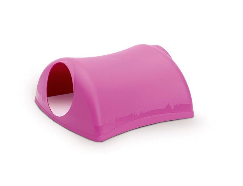 LixitÂ® Critter Hollow Igloo Hidaway Home for Guinea Pigs, Chinchillas, Rats and Other Small Animals (Pink, 1 Pack) - Image 4